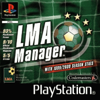 LMA Manager PAL Playstation  box art